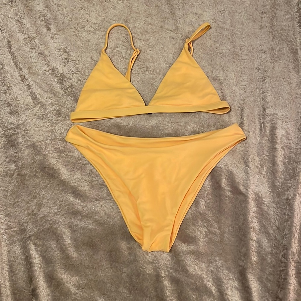 Yellow Aurelle Bikini